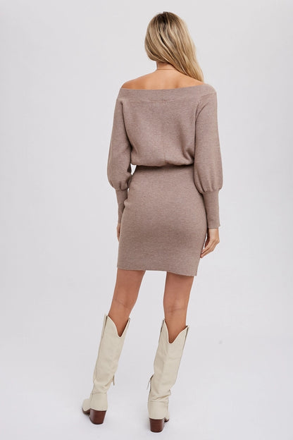 Latte Sweater Dress